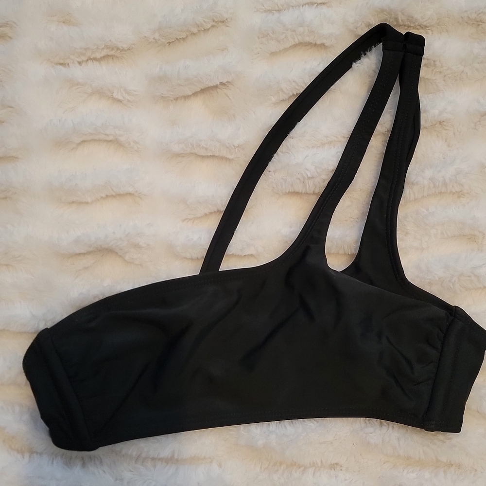 Xhilaration Black Bandeau Bikini Top